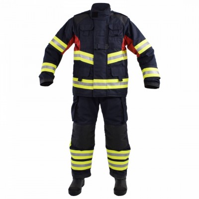 High Quality Fire Resistant Workwear Fire Fighting Suit Reflective Clothing